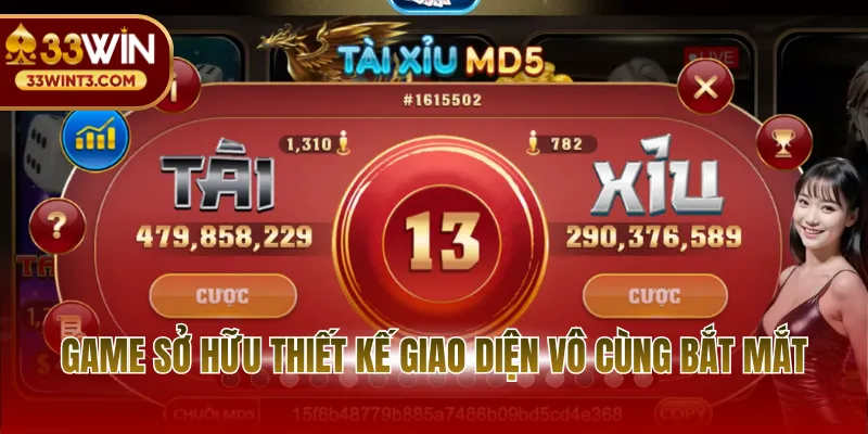 Game sở hữu thiết kế giao diện vô cùng bắt mắt