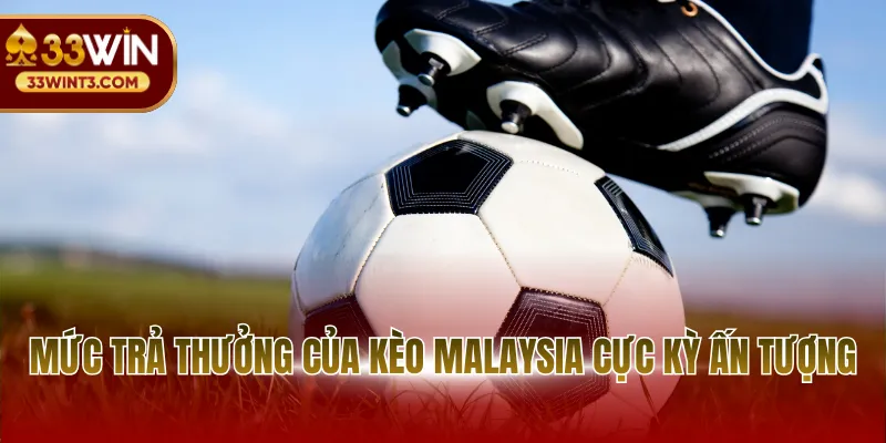 Mức trả thưởng của kèo Malaysia cực kỳ ấn tượng